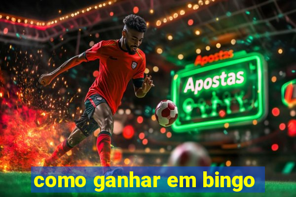 como ganhar em bingo